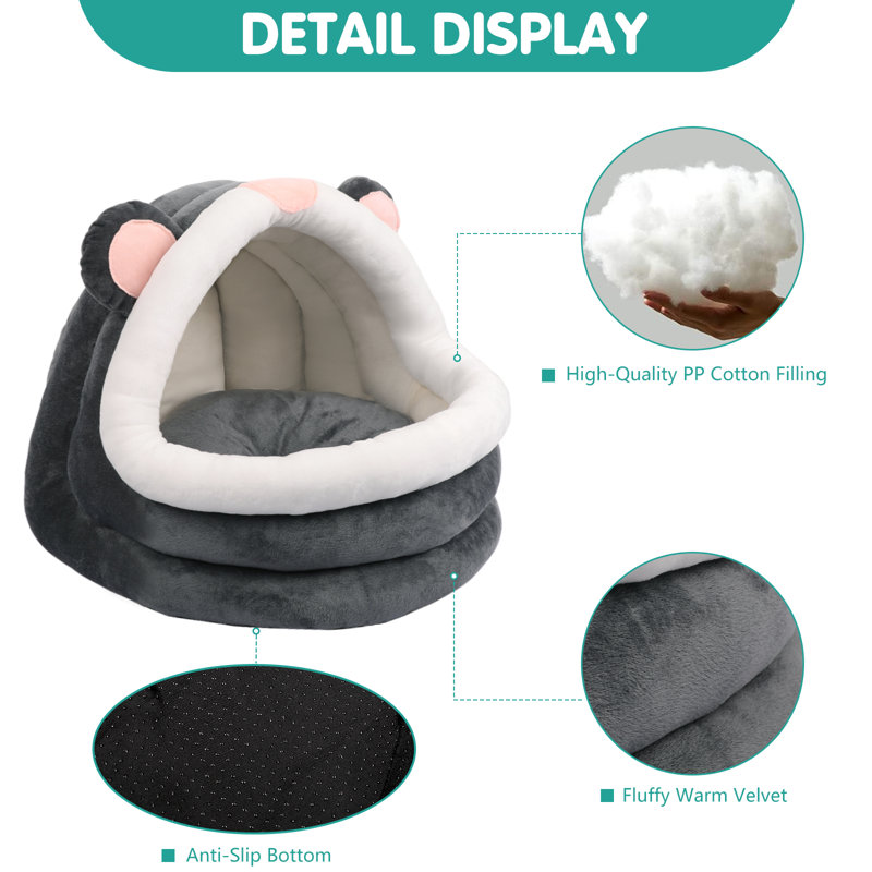 Archie & Oscar™ Gilreath Round / Oval Cat Bed & Reviews Wayfair